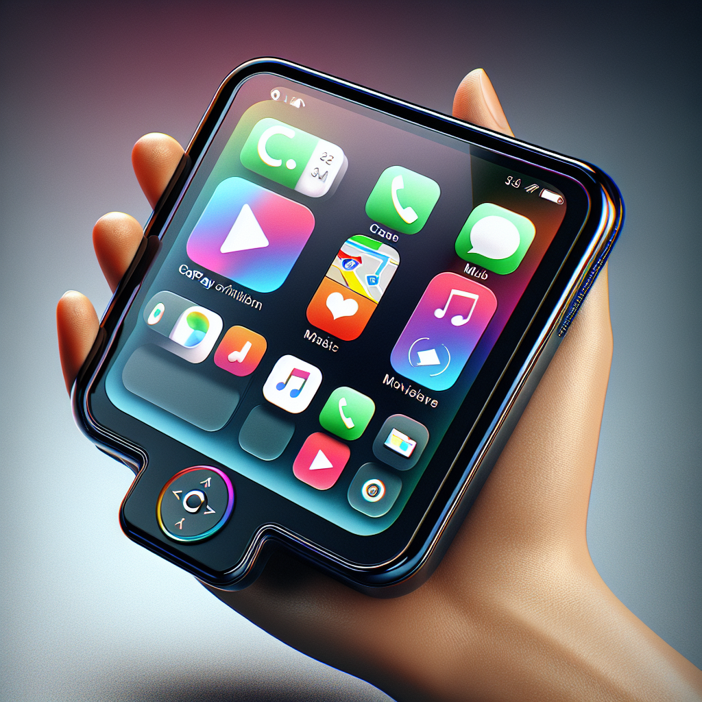 draagbaar Apple CarPlay-scherm